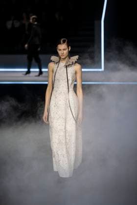 PFW - Dior Runway Models present creations by Dior for the Womenswear Ready-to-wear Fall-Winter 2025 2026 collection as part of the Paris Fashion Week, in Paris on March 4, 2025. Photo by Eliot Blondet ABACAPRESS.COM Paris France  Copyright: xBlondetxEliot ABACAx
