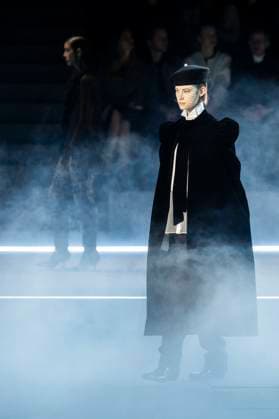 PFW - Dior Runway Models present creations by Dior for the Womenswear Ready-to-wear Fall-Winter 2025 2026 collection as part of the Paris Fashion Week, in Paris on March 4, 2025. Photo by Eliot Blondet ABACAPRESS.COM Paris France  Copyright: xBlondetxEliot ABACAx