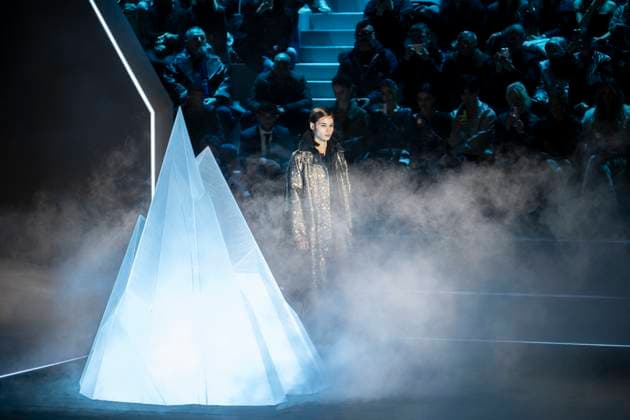PFW - Dior Runway Models present creations by Dior for the Womenswear Ready-to-wear Fall-Winter 2025 2026 collection as part of the Paris Fashion Week, in Paris on March 4, 2025. Photo by Eliot Blondet ABACAPRESS.COM Paris France  Copyright: xBlondetxEliot ABACAx