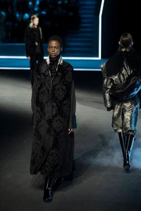 PFW - Dior Runway Models present creations by Dior for the Womenswear Ready-to-wear Fall-Winter 2025 2026 collection as part of the Paris Fashion Week, in Paris on March 4, 2025. Photo by Eliot Blondet ABACAPRESS.COM Paris France  Copyright: xBlondetxEliot ABACAx