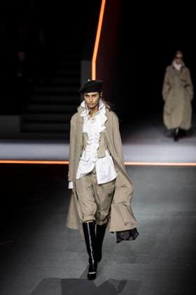PFW - Dior Runway Models present creations by Dior for the Womenswear Ready-to-wear Fall-Winter 2025 2026 collection as part of the Paris Fashion Week, in Paris on March 4, 2025. Photo by Eliot Blondet ABACAPRESS.COM Paris France  Copyright: xBlondetxEliot ABACAx