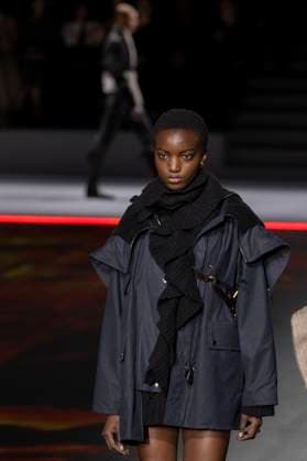 PFW - Dior Runway Models present creations by Dior for the Womenswear Ready-to-wear Fall-Winter 2025 2026 collection as part of the Paris Fashion Week, in Paris on March 4, 2025. Photo by Eliot Blondet ABACAPRESS.COM Paris France  Copyright: xBlondetxEliot ABACAx