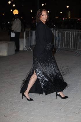 Arrivals at Le Grand Diner du Louvre during the Womenswear Fall Winter 2025 2026 as part of Paris Fashion Week PFW Tyra Banks arrives at Le Grand Diner du Louvre during the Womenswear Fall Winter 2025 2026 as part of Paris Fashion Week PFW , in Paris, France, March 04, 2025 Cyril Moreau Bestimage Celebs arriving at Le Grand Diner du Louvre during the Womenswear Fall Winter 2025 2026 as part of Paris Fashion Week on March 04, 2025 in Paris, France Paris France  Copyright: xCYRILxMOREAUx xBESTIMAGExCYRILxMOREAUx xBESTIMAGEx