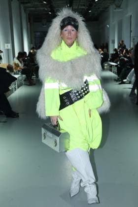 PFW - Maitrepierre Front Row Marine Lamarre during the Maitrepierre Fashion show for the Womenswear Ready-to-wear Fall-Winter 2025 2026 collection as part of the Paris Fashion Week, in Paris on March 4, 2025. Photo by Jerome Domné ABACAPRESS.COM  Copyright: xDominexJerome ABACAx
