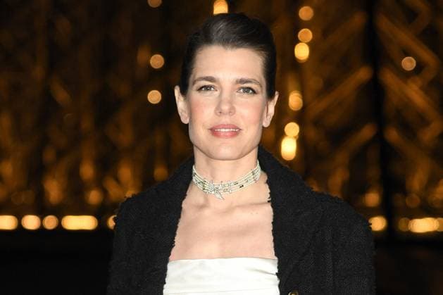 PFW Le Grand Diner du Louvre Arrivals Photocall Charlotte Casiraghi attending the Le Grand Diner du Louvre Arrivals Photocall at the Musee du Louvre as part of Paris Fashion Week on March 04, 2025 in Paris, France. Photo by Aurore Marechal ABACAPRESS.COM Paris France  Copyright: xMarechalxAurore ABACAx