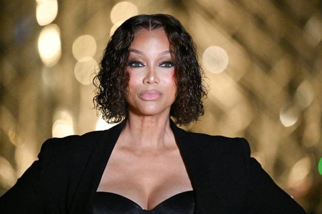 PFW Le Grand Diner du Louvre Arrivals Photocall Tyra Banks attending the Le Grand Diner du Louvre Arrivals Photocall at the Musee du Louvre as part of Paris Fashion Week on March 04, 2025 in Paris, France. Photo by Aurore Marechal ABACAPRESS.COM Paris France  Copyright: xMarechalxAurore ABACAx