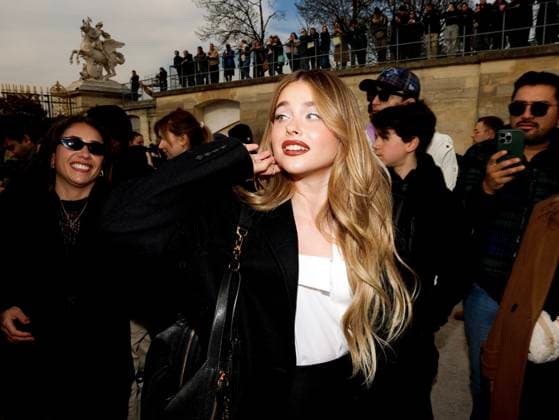 Paris Fashion Week Arrivee People au défilé Dior Arrivals at Dior Show 441326 2025 03 04 Paris France Wallace, Nicole  Copyright: xIvankaxVoisinx xStarfacex STAR_441326_015