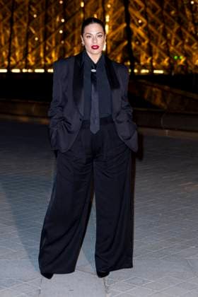 Le Grand Diner du Louvre Photo call Ashley Graham Photo Call du Le Grand Diner du Louvre during Fashion Week in Paris on March 5th, 2025 Olivier Borde Bestimage Photo call Le Grand Diner du Louvre during Fashion Week in Paris on March 5th, 2025 Paris France  Copyright: xOLIVIERxBORDEx xBESTIMAGExOLIVIERxBORDEx xBESTIMAGEx