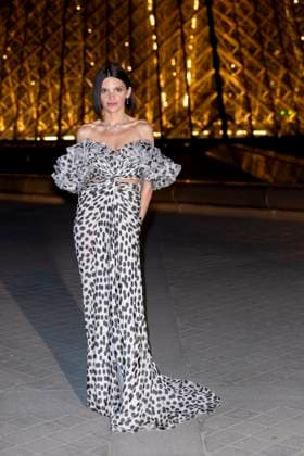 Le Grand Diner du Louvre photo call Alisa Volskaya Photo Call du Le Grand Diner du Louvre lors de la Fashion Week à Paris le 5 mars 2025 Olivier Borde Bestimage Photo call Le Grand Diner du Louvre during Fashion Week in Paris on March 5th, 2025 Paris France  Copyright: xOLIVIERxBORDEx xBESTIMAGExOLIVIERxBORDEx xBESTIMAGEx