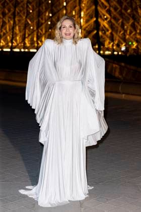Le Grand Diner du Louvre photo call Kelly Rutherford Photo Call du Le Grand Diner du Louvre lors de la Fashion Week à Paris le 5 mars 2025 Olivier Borde Bestimage Photo call Le Grand Diner du Louvre during Fashion Week in Paris on March 5th, 2025 Paris France  Copyright: xOLIVIERxBORDEx xBESTIMAGExOLIVIERxBORDEx xBESTIMAGEx