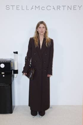 PFW - Stella McCartney Photocall Clemence Poesy at the Stella McCartney fashion show as part of Paris Fashion Week on March 5, 2025 in Paris, France. Photo by Jerome Domine ABACAPRESS.COM Paris France  Copyright: xDominexJerome ABACAx