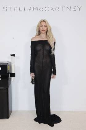 PFW - Stella McCartney Photocall Paris Jackson at the Stella McCartney fashion show as part of Paris Fashion Week on March 5, 2025 in Paris, France. Photo by Jerome Domine ABACAPRESS.COM Paris France  Copyright: xDominexJerome ABACAx