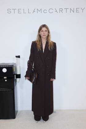 PFW - Stella McCartney Photocall Clemence Poesy at the Stella McCartney fashion show as part of Paris Fashion Week on March 5, 2025 in Paris, France. Photo by Jerome Domine ABACAPRESS.COM Paris France  Copyright: xDominexJerome ABACAx
