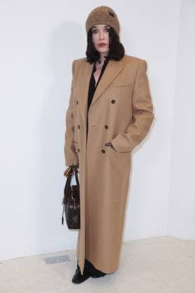 PFW - Stella McCartney Photocall Isabelle Adjani at the Stella McCartney fashion show as part of Paris Fashion Week on March 5, 2025 in Paris, France. Photo by Jerome Domine ABACAPRESS.COM Paris France  Copyright: xDominexJerome ABACAx