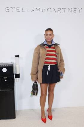 PFW - Stella McCartney Photocall Janka Polliani at the Stella McCartney fashion show as part of Paris Fashion Week on March 5, 2025 in Paris, France. Photo by Jerome Domine ABACAPRESS.COM Paris France  Copyright: xDominexJerome ABACAx