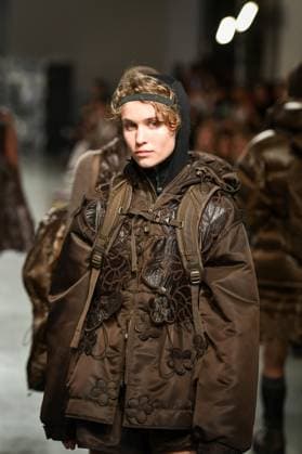PFW - Cecilie Bahnsen Runway Models walk the runway for a collection by Cecilie Bahnsen as part of Paris Fashion Week at the Palais de Tokyo in Paris, on March 5, 2025. Photo by Firas Abdullah ABACAPRESS.COM Paris Ile-de-France France  Copyright: xAbdullahxFiras ABACAx