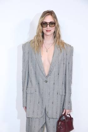 PFW - Stella McCartney Photocall Chiara Ferragni at the Stella McCartney fashion show as part of Paris Fashion Week on March 5, 2025 in Paris, France. Photo by Jerome Domine ABACAPRESS.COM Paris France  Copyright: xDominexJerome ABACAx