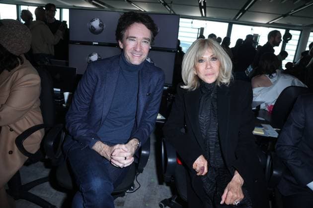 PFW - Stella McCartney Photocall Brigitte Macron at the Stella McCartney fashion show as part of Paris Fashion Week on March 5, 2025 in Paris, France. Photo by Jerome Domine ABACAPRESS.COM Paris France  Copyright: xDominexJerome ABACAx