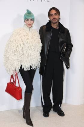 PFW - Stella McCartney Photocall Rose Villain at the Stella McCartney fashion show as part of Paris Fashion Week on March 5, 2025 in Paris, France. Photo by Jerome Domine ABACAPRESS.COM Paris France  Copyright: xDominexJerome ABACAx