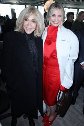 PFW - Stella McCartney Photocall French First Lady Brigitte Macron and Cameron Diaz at the Stella McCartney fashion show as part of Paris Fashion Week on March 5, 2025 in Paris, France. Photo by Jerome Domine ABACAPRESS.COM Paris France  Copyright: xDominexJerome ABACAx