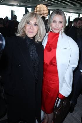 PFW - Stella McCartney Photocall French First Lady Brigitte Macron and Cameron Diaz at the Stella McCartney fashion show as part of Paris Fashion Week on March 5, 2025 in Paris, France. Photo by Jerome Domine ABACAPRESS.COM Paris France  Copyright: xDominexJerome ABACAx