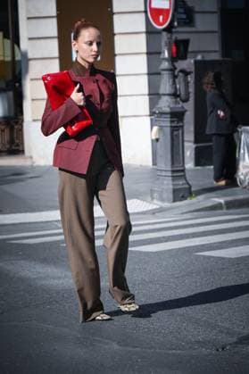 Fashion Week, Dries Van Noten pret a porter femme, Fall Winter 2025 2026 Marie Gaguech 441362 2025 03 05 Paris France  Copyright: xBarbaraxNeymanx xStarfacex STAR_441362_002