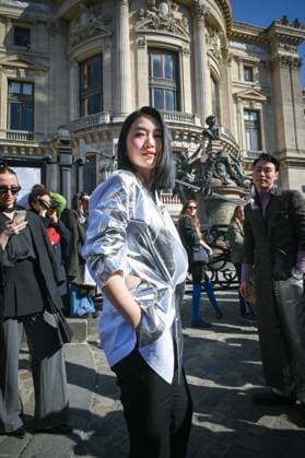 Fashion Week, Dries Van Noten pret a porter femme, Fall Winter 2025 2026 Aha et Lolo 441362 2025 03 05 Paris France  Copyright: xBarbaraxNeymanx xStarfacex STAR_441362_009