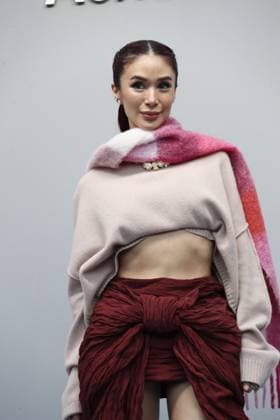 Photocall of Acne Studios Womens Fashion Show Ready to Wear Fall Winter 2025 2026 at Paris Fashion Week PFW Heart Evangelista Photocall of Acne Studios Fashion Show Ready to Wear Collection Fall Winter 2025 2026 at Paris Fashion Week, on March 5th, 2025 Paris France  Copyright: xChristophexClovisx xBestimagexChristophexClovisx xBestimagex