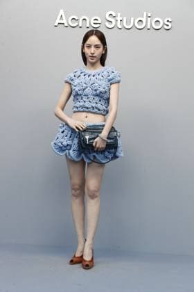 Photocall of Acne Studios Womens Fashion Show Ready to Wear Fall Winter 2025 2026 at Paris Fashion Week PFW Nychaa Nuttanicha Dungwattanawanich Photocall of Acne Studios Fashion Show Ready to Wear Collection Fall Winter 2025 2026 at Paris Fashion Week, on March 5th, 2025 Photocall of Acne Studios Fashion Show Ready to Wear Collection Fall Winter 2025 2026 at Paris Fashion Week, on March 5th, 2025 Paris France  Copyright: xChristophexClovisx xBestimagexChristophexClovisx xBestimagex