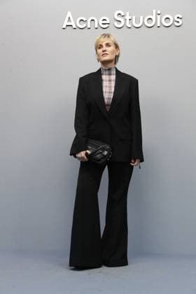 Photocall du défilé Acne Studios Mode Féminine Prêt À Porter Automne Hiver 2025 2026 lors de la Fashion Week de Paris PFW Judith Godrèche Photocall of Acne Studios Fashion Show Ready to Wear Collection Fall Winter 2025 2026 at Paris Fashion Week, on March 5th, 2025 Paris France  Copyright: xChristophexClovisx xBestimagexChristophexClovisx xBestimagex