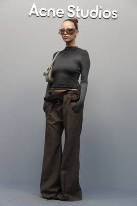 Photocall du défilé Acne Studios Mode Féminine Prêt À Porter Automne Hiver 2025 2026 lors de la Fashion Week de Paris PFW Marie Gaguech Photocall of Acne Studios Fashion Show Ready to Wear Collection Fall Winter 2025 2026 at Paris Fashion Week, on March 5th, 2025 Paris France  Copyright: xChristophexClovisx xBestimagexChristophexClovisx xBestimagex