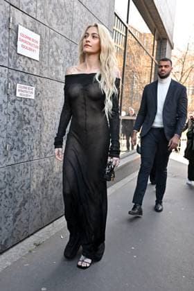 PFW Stella McCartney Outside Arrivals Paris Jackson arriving at Stella McCartney show during Paris Fashion Week in Paris, France on March 5, 2025. Photo by Julien Reynaud APS-Medias ABACAPRESS.COM Paris France  Copyright: xReynaudxJulien APS-Medias ABACAx