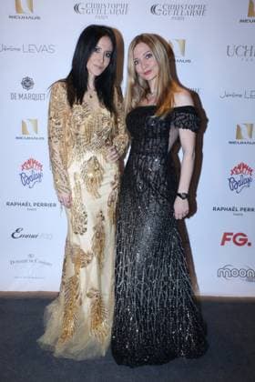 PFW - Christophe Guillarme Front Row Fabienne Carat and Carole Carat at the Christophe Guillarme fashion show as part of Paris Fashion Week on March 5, 2025 in Paris, France. Photo by Jerome Domine ABACAPRESS.COM  Copyright: xDominexJerome ABACAx