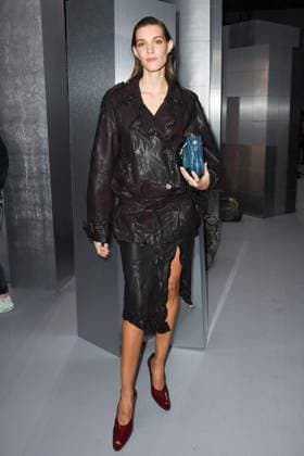 PFW Acne Studios Front Row Charlotte Cardin attending the Acne Studios Womenswear Fall Winter 2025-2026 show as part of Paris Fashion Week at L’Observatoire de Paris in Paris, France on March 05, 2025. Photo by Aurore Marechal ABACAPRESS.COM Paris France  Copyright: xMarechalxAurore ABACAx
