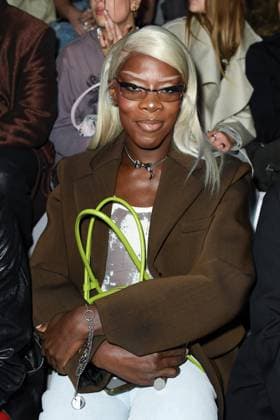 PFW Acne Studios Front Row Keiona attending the Acne Studios Womenswear Fall Winter 2025-2026 show as part of Paris Fashion Week at L’Observatoire de Paris in Paris, France on March 05, 2025. Photo by Aurore Marechal ABACAPRESS.COM Paris France  Copyright: xMarechalxAurore ABACAx