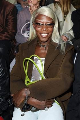 PFW Acne Studios Front Row Keiona attending the Acne Studios Womenswear Fall Winter 2025-2026 show as part of Paris Fashion Week at L’Observatoire de Paris in Paris, France on March 05, 2025. Photo by Aurore Marechal ABACAPRESS.COM Paris France  Copyright: xMarechalxAurore ABACAx