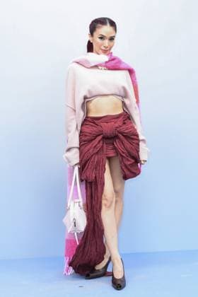 PFW Acne Studios Photocall Heart Evangelista attending the Acne Studios Womenswear Fall Winter 2025-2026 show as part of Paris Fashion Week at L’Observatoire de Paris in Paris, France on March 05, 2025. Photo by Aurore Marechal ABACAPRESS.COM Paris France  Copyright: xMarechalxAurore ABACAx