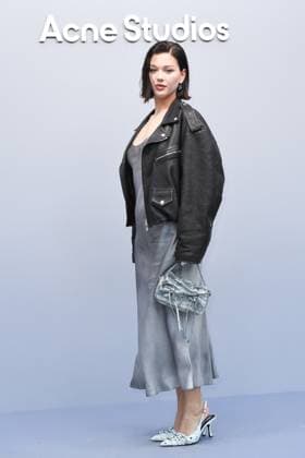 PFW Acne Studios Photocall Jessica Alexander attending the Acne Studios Womenswear Fall Winter 2025-2026 show as part of Paris Fashion Week at L’Observatoire de Paris in Paris, France on March 05, 2025. Photo by Aurore Marechal ABACAPRESS.COM Paris France  Copyright: xMarechalxAurore ABACAx