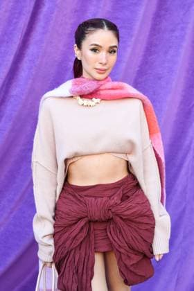 PFW Acne Studios Photocall Heart Evangelista attending the Acne Studios Womenswear Fall Winter 2025-2026 show as part of Paris Fashion Week at L’Observatoire de Paris in Paris, France on March 05, 2025. Photo by Aurore Marechal ABACAPRESS.COM Paris France  Copyright: xMarechalxAurore ABACAx