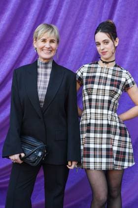 PFW Acne Studios Photocall Judith Godreche and Tess Barthelemy attending the Acne Studios Womenswear Fall Winter 2025-2026 show as part of Paris Fashion Week at L’Observatoire de Paris in Paris, France on March 05, 2025. Photo by Aurore Marechal ABACAPRESS.COM Paris France  Copyright: xMarechalxAurore ABACAx