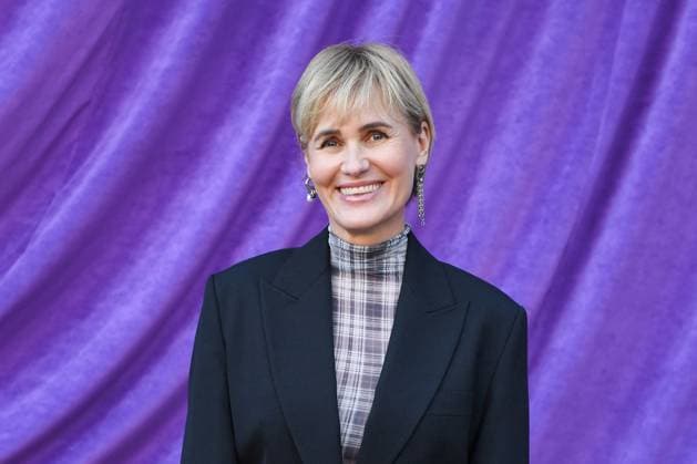 PFW Acne Studios Photocall Judith Godreche attending the Acne Studios Womenswear Fall Winter 2025-2026 show as part of Paris Fashion Week at L’Observatoire de Paris in Paris, France on March 05, 2025. Photo by Aurore Marechal ABACAPRESS.COM Paris France  Copyright: xMarechalxAurore ABACAx