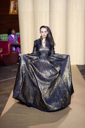 PFW - Christophe Guillarme Runway Models present creations by Christophe Guillarme for the Womenswear Ready-to-wear Fall-Winter 2025 2026 collection as part of the Paris Fashion Week on March 5, 2025 in Paris, France. Photo by Alexis Jumeau ABACAPRESS.COM Paris France  Copyright: xJumeauxAlexis ABACAx