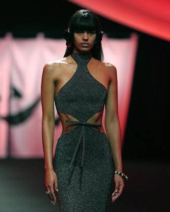 PFW - Casablanca Runway A model walks the runway during the Casablanca Womenswear Fall Winter 2025-2026 show as part of Paris Fashion at Le Carrousel du Louvre on March 05, 2025 in Paris, France. Photo by Alain-Gil Gonzalez ABACAPRESS.COM Paris France  Copyright: xGonzalezxAlain-Gil ABACAx
