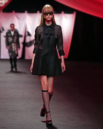 PFW - Casablanca Runway A model walks the runway during the Casablanca Womenswear Fall Winter 2025-2026 show as part of Paris Fashion at Le Carrousel du Louvre on March 05, 2025 in Paris, France. Photo by Alain-Gil Gonzalez ABACAPRESS.COM Paris France  Copyright: xGonzalezxAlain-Gil ABACAx