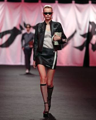 PFW - Casablanca Runway A model walks the runway during the Casablanca Womenswear Fall Winter 2025-2026 show as part of Paris Fashion at Le Carrousel du Louvre on March 05, 2025 in Paris, France. Photo by Alain-Gil Gonzalez ABACAPRESS.COM Paris France  Copyright: xGonzalezxAlain-Gil ABACAx