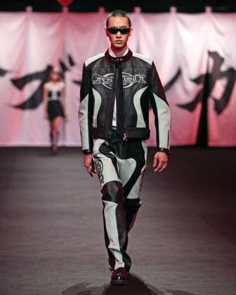 PFW - Casablanca Runway A model walks the runway during the Casablanca Womenswear Fall Winter 2025-2026 show as part of Paris Fashion at Le Carrousel du Louvre on March 05, 2025 in Paris, France. Photo by Alain-Gil Gonzalez ABACAPRESS.COM Paris France  Copyright: xGonzalezxAlain-Gil ABACAx
