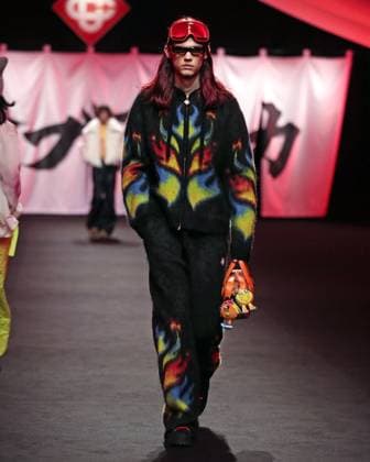 PFW - Casablanca Runway A model walks the runway during the Casablanca Womenswear Fall Winter 2025-2026 show as part of Paris Fashion at Le Carrousel du Louvre on March 05, 2025 in Paris, France. Photo by Alain-Gil Gonzalez ABACAPRESS.COM Paris France  Copyright: xGonzalezxAlain-Gil ABACAx