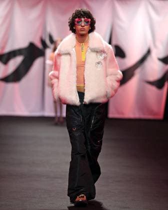 PFW - Casablanca Runway A model walks the runway during the Casablanca Womenswear Fall Winter 2025-2026 show as part of Paris Fashion at Le Carrousel du Louvre on March 05, 2025 in Paris, France. Photo by Alain-Gil Gonzalez ABACAPRESS.COM Paris France  Copyright: xGonzalezxAlain-Gil ABACAx