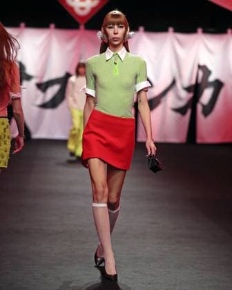 PFW - Casablanca Runway A model walks the runway during the Casablanca Womenswear Fall Winter 2025-2026 show as part of Paris Fashion at Le Carrousel du Louvre on March 05, 2025 in Paris, France. Photo by Alain-Gil Gonzalez ABACAPRESS.COM Paris France  Copyright: xGonzalezxAlain-Gil ABACAx