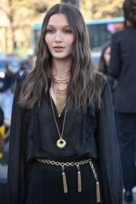 PFW Chloe Outside Arrivals Yada Villaret arriving at Chloe show during Paris Fashion Week in Paris, France on March 6, 2025. Photo by Julien Reynaud APS-Medias ABACAPRESS.COM Paris France  Copyright: xReynaudxJulien APS-Medias ABACAx